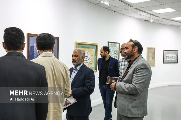 افتتاح نمایشگاه پیوند جهان