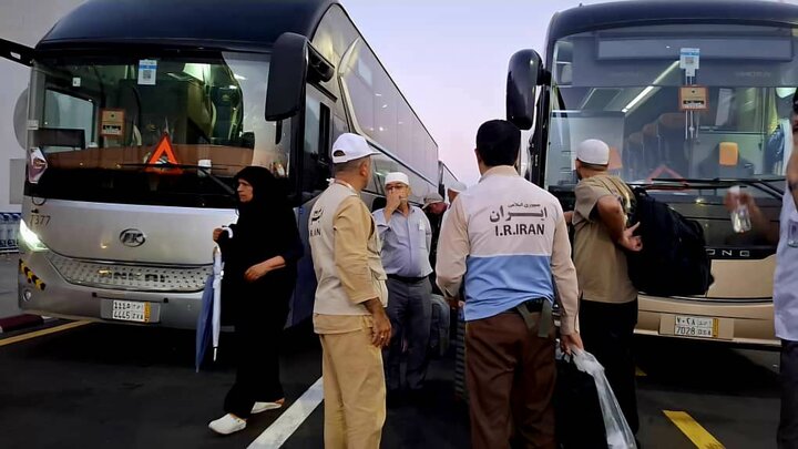 رئیس سازمان حج، زائران ایرانی را در طایف بدرقه کرد