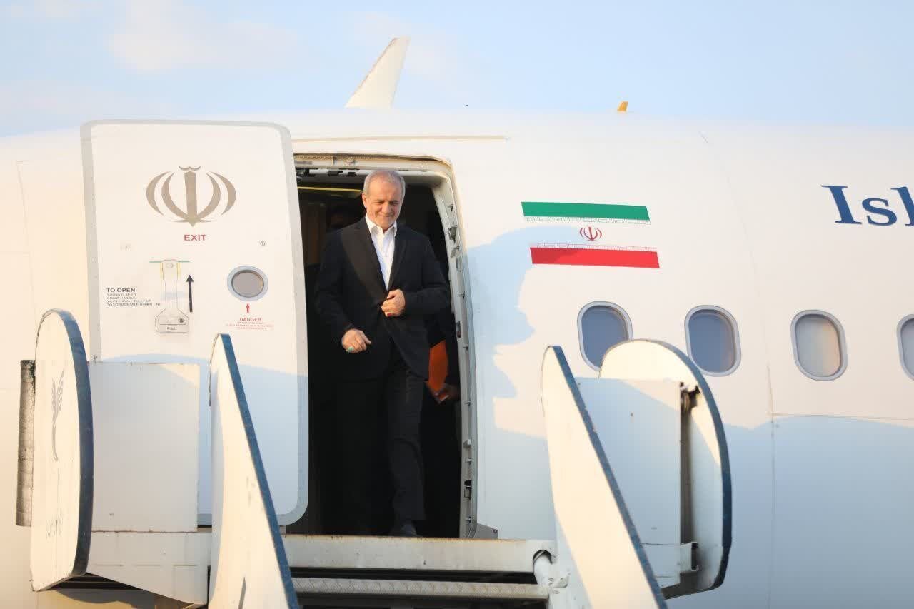 رئیس جمهور وارد ایلام شد