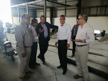 پیشرفت ۷۵ درصدی آب‌شیرین‌کن  «بنک» شهرستان کنگان