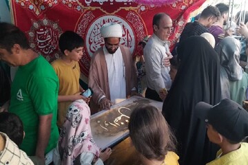مشارکت حوزه علمیه در جشن غدیر؛ از موکب نهج‌البلاغه تا شهر بازی کودکان