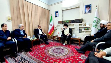 دیدار استاندار کهگیلویه و بویراحمد با آیت‌الله حسینی بوشهری