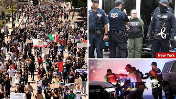 ICE protests spread from Los Angeles to New York