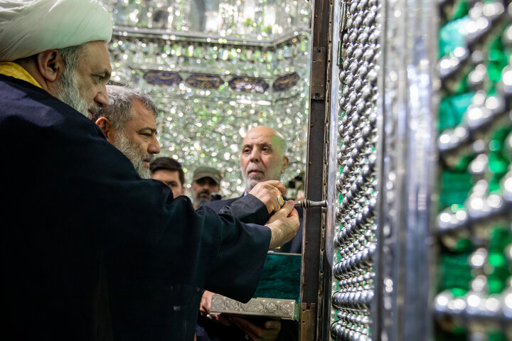مراسم غبارروبی حرم حضرت عبدالعظیم حسنی (علیه‌السلام)