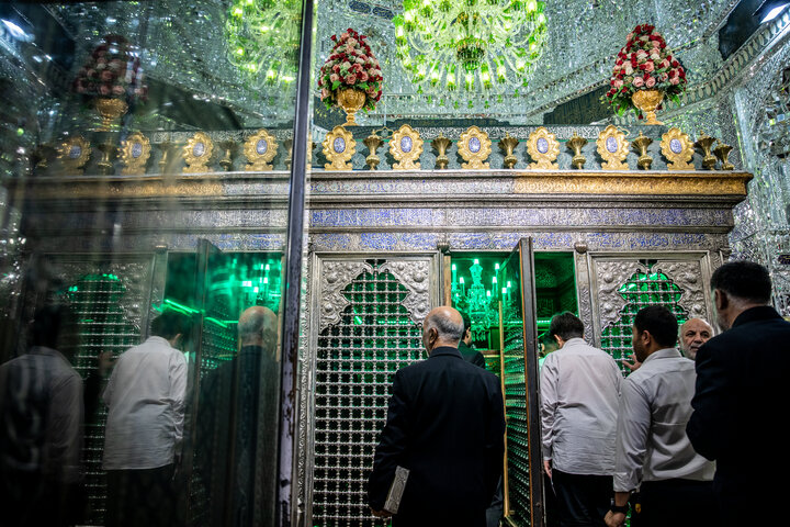مراسم غبارروبی حرم حضرت عبدالعظیم حسنی (علیه‌السلام)