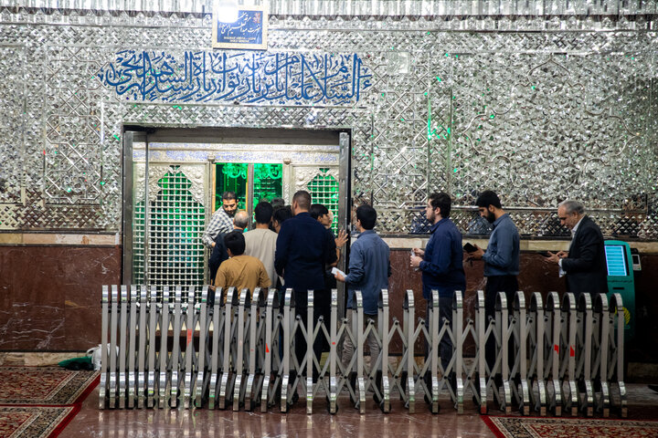 مراسم غبارروبی حرم حضرت عبدالعظیم حسنی (علیه‌السلام)