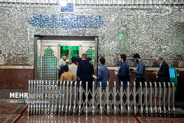 مراسم غبارروبی حرم حضرت عبدالعظیم حسنی (علیه‌السلام)5