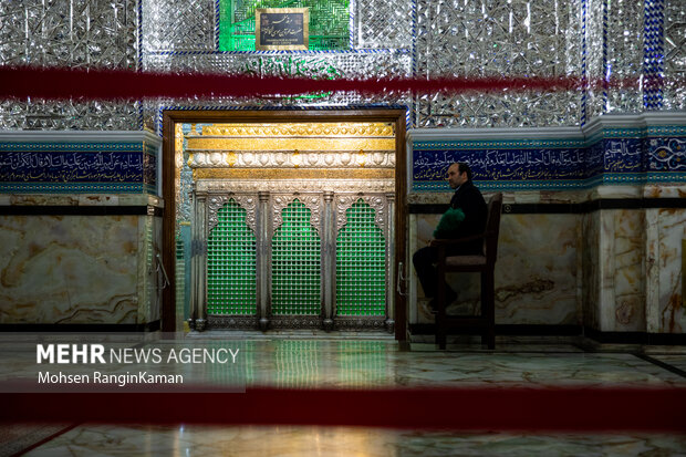 مراسم غبارروبی حرم حضرت عبدالعظیم حسنی (علیه‌السلام)