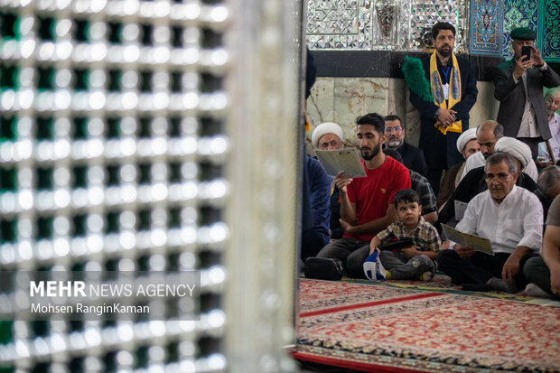 مراسم غبارروبی حرم حضرت عبدالعظیم حسنی (علیه‌السلام)