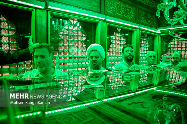 مراسم غبارروبی حرم حضرت عبدالعظیم حسنی (علیه‌السلام)6