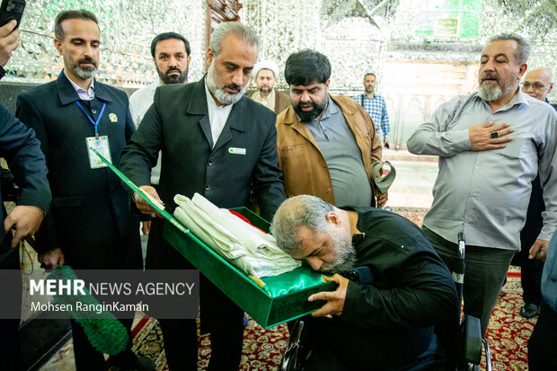 مراسم غبارروبی حرم حضرت عبدالعظیم حسنی (علیه‌السلام)0