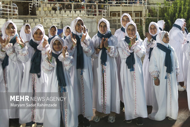 جشن عید غدیر در ورزشگاه حافظیه شیراز