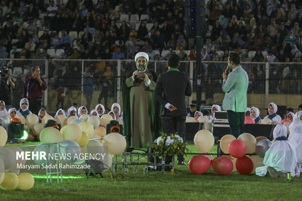 جشن عید غدیر در ورزشگاه حافظیه شیراز