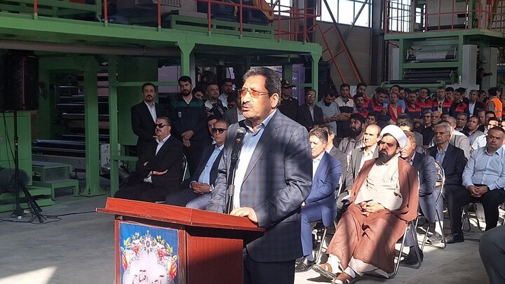 پروژه تولید کاغذ سنگی در چرداول ایلام افتتاح شد