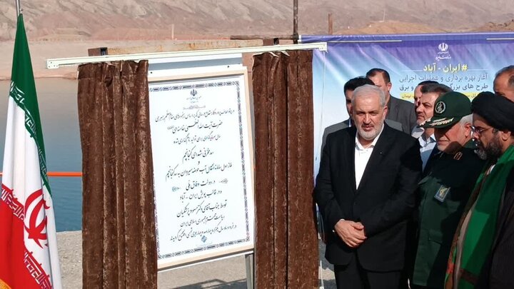 سد کنجانچم ایلام با دستور رئیس جمهور افتتاح شد