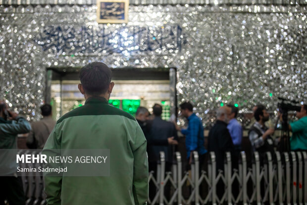 مراسم غبارروبی حرم حضرت عبدالعظیم حسنی (علیه‌السلام)