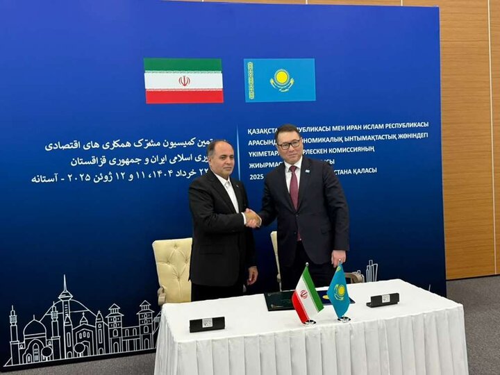 بیستمین اجلاس کمیسیون مشترک همکاری‌های ایران و قزاقستان برگزار شد