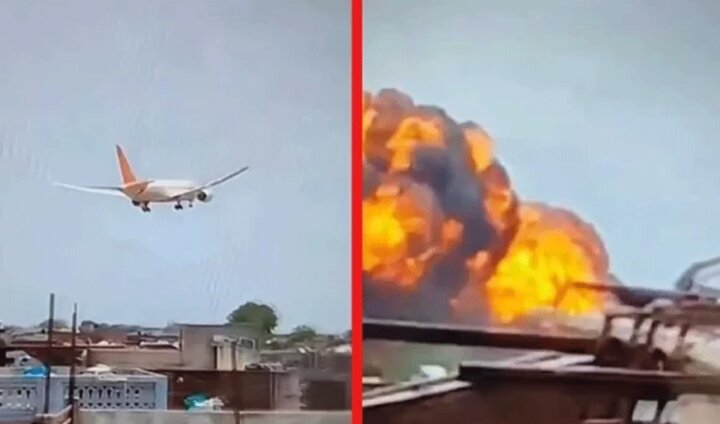 هند: تمام ۲۴۲ سرنشین هواپیمای مسافربری جان باختند