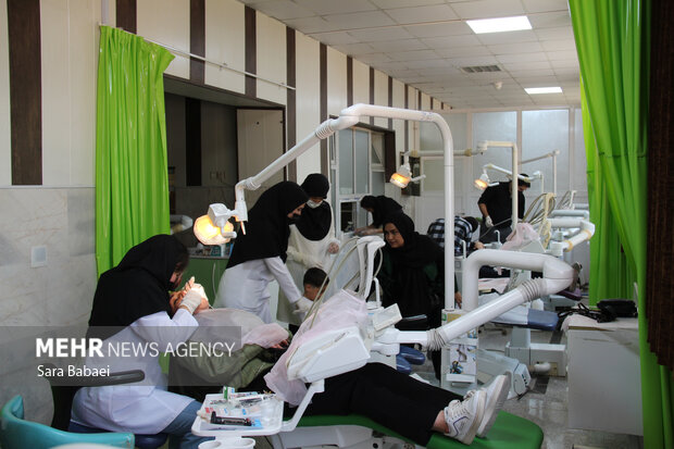 غدیرانه‌ای از جنس خدمت؛ روایت درمان در دل کرمانشاه