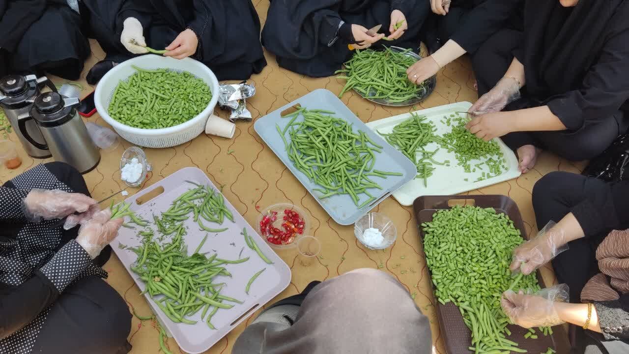 بانوان جهادی کردستان؛ سفیران همدلی در جشن غدیر و سفره‌دار نیازمندان
