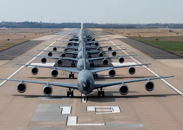  أمريكا تشارك في العدوان الاسرائيلي على إيران بطائراتها للتزود بالوقود