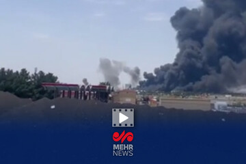 هێرش بۆ سەر فڕۆکەخانەی تەورێز لە لایەن ئیسڕائیل