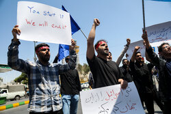 خۆپیشاندانی خەڵکی ئێران دژی ئیسڕائیل؛ تۆڵەکردنەوەی توندمان دەوێت