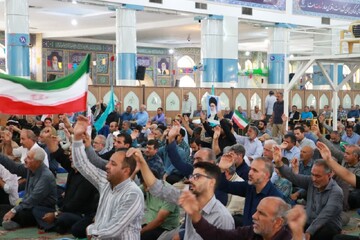 خروش مردم کرمان در محکومیت جنایت رژیم صهیونیستی