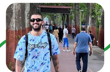 Iranian padel athlete Mansour martyred  in Israeli agression 