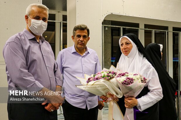 بازگشت آخرین کاروان حجاج استان سمنان از سرزمین وحی