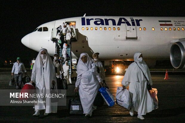 10 پرواز در یک روز؛ تسریع روند بازگشت حجاج ایرانی به کشور