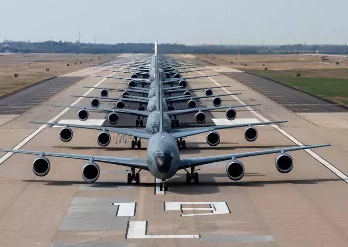  أمريكا تشارك في العدوان الاسرائيلي على إيران بطائراتها للتزود بالوقود