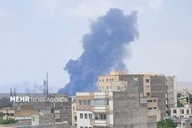 یک مرکز خرید در اصفهان مورد حمله رژیم صهیونیستی قرار گرفت