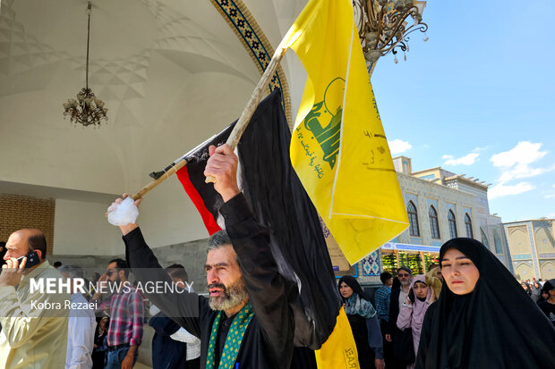 اجتماع «حیدریون» در حرم مطهر امام رضا(ع)