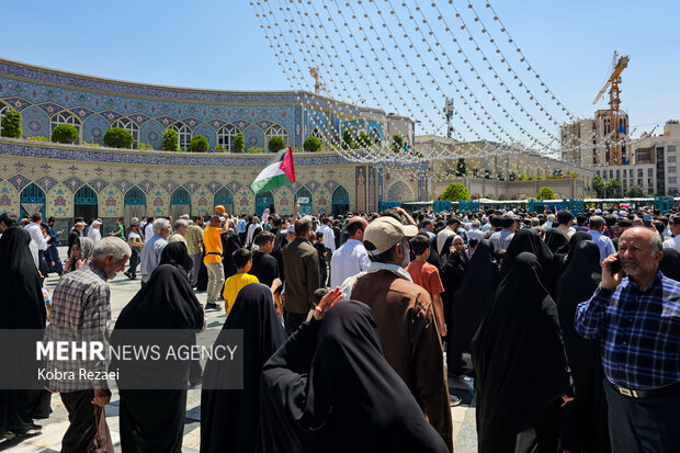 اجتماع «حیدریون» در حرم مطهر امام رضا(ع)