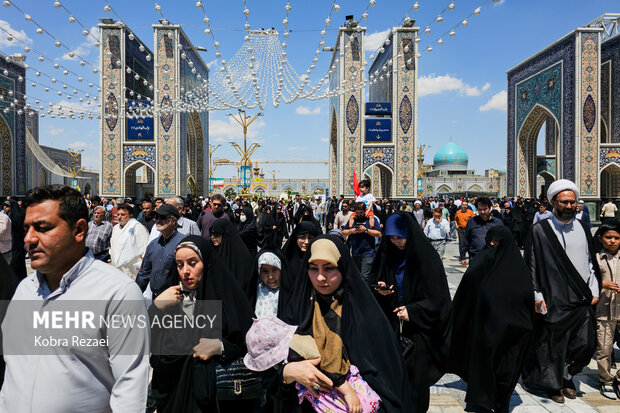 اجتماع «حیدریون» در حرم مطهر امام رضا(ع)
