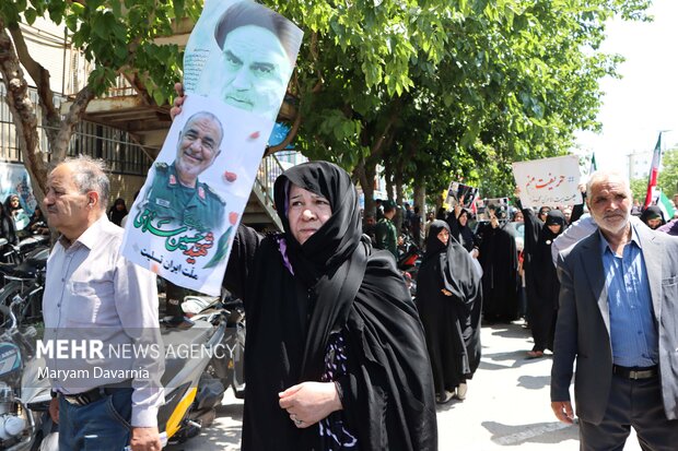 راهپیمایی ضد صهیونیستی بعد نماز جمعه در بجنورد