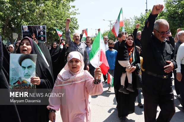 راهپیمایی ضد صهیونیستی بعد نماز جمعه در بجنورد