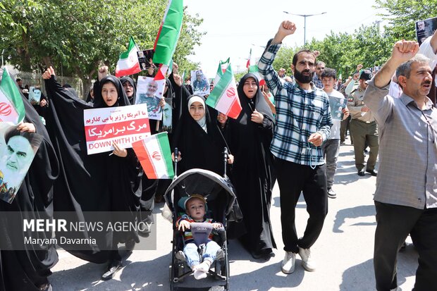 راهپیمایی ضد صهیونیستی بعد نماز جمعه در بجنورد