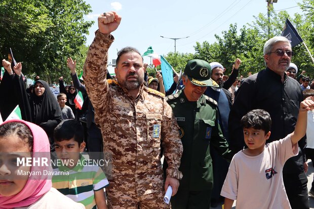 راهپیمایی ضد صهیونیستی بعد نماز جمعه در بجنورد