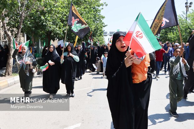 راهپیمایی ضد صهیونیستی بعد نماز جمعه در بجنورد