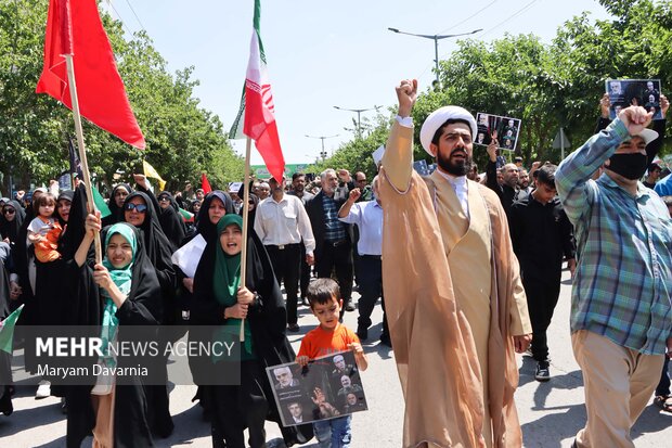 راهپیمایی ضد صهیونیستی بعد نماز جمعه در بجنورد