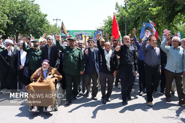 راهپیمایی ضد صهیونیستی بعد نماز جمعه در بجنورد