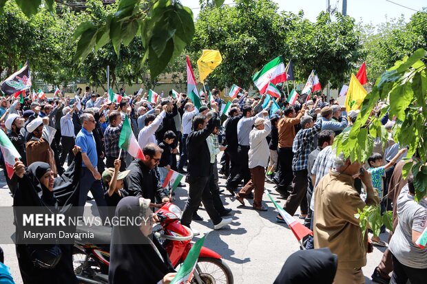 راهپیمایی ضد صهیونیستی بعد نماز جمعه در بجنورد