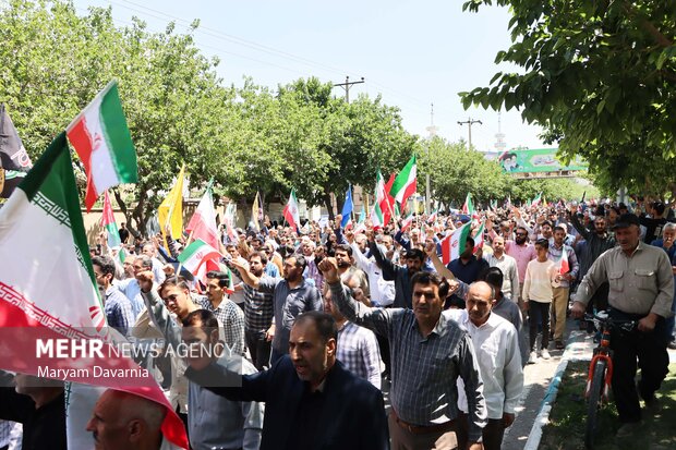 راهپیمایی ضد صهیونیستی بعد نماز جمعه در بجنورد