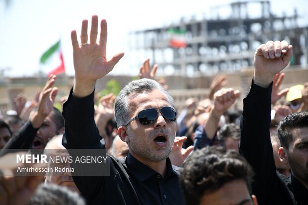 راهپیمایی ضد صهیونیستی بعد از نماز عبادی سیاسی جمعه در بیرجند