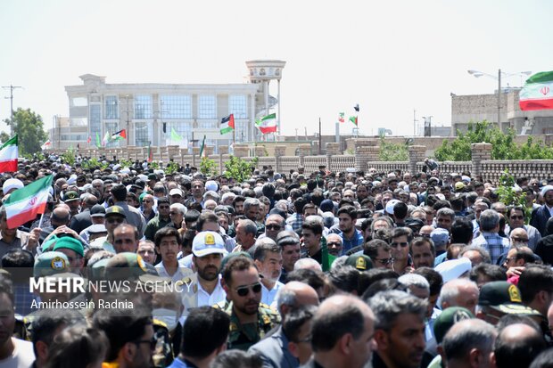 راهپیمایی ضد صهیونیستی بعد از نماز عبادی سیاسی جمعه در بیرجند