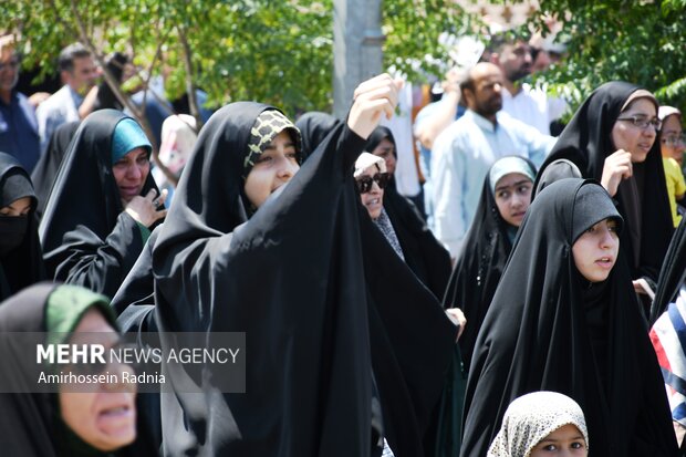 راهپیمایی ضد صهیونیستی بعد از نماز عبادی سیاسی جمعه در بیرجند