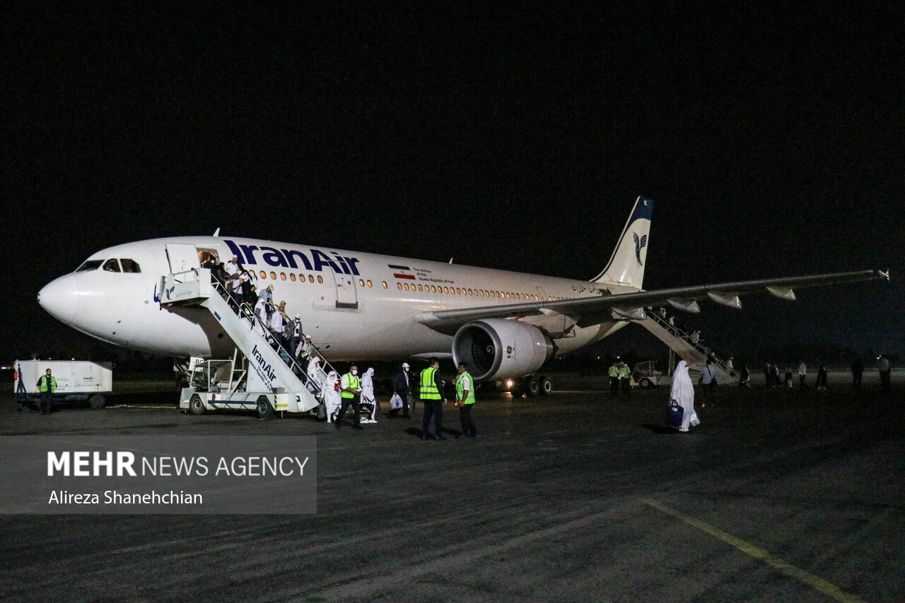 هواپيمايي،بازگشت،حجاج،پروازهاي،مدينه،فرودگاه،عمليات