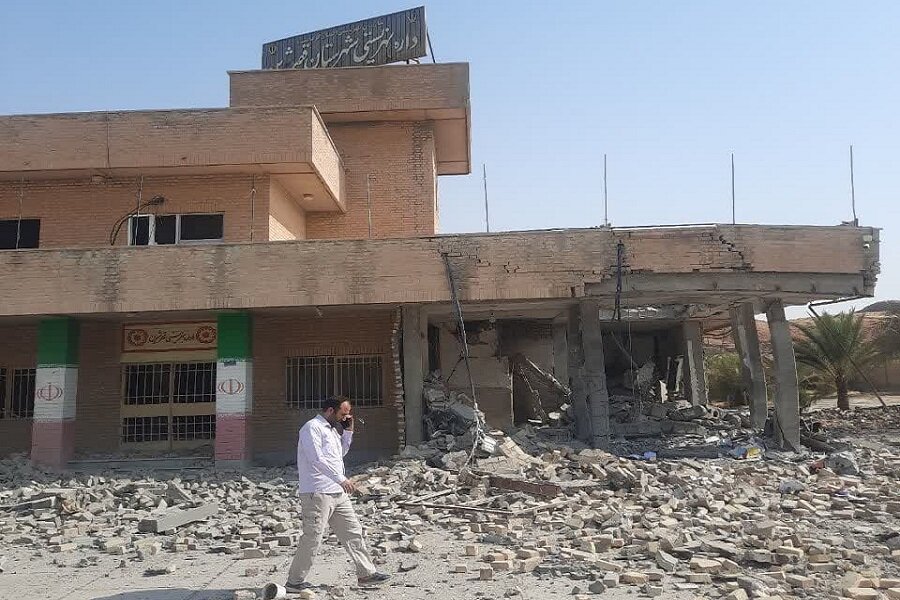 بهزيستي،اداره،قصرشيرين،شهبازي،كرمانشاه،شهادت،حادثه،ساختمان
